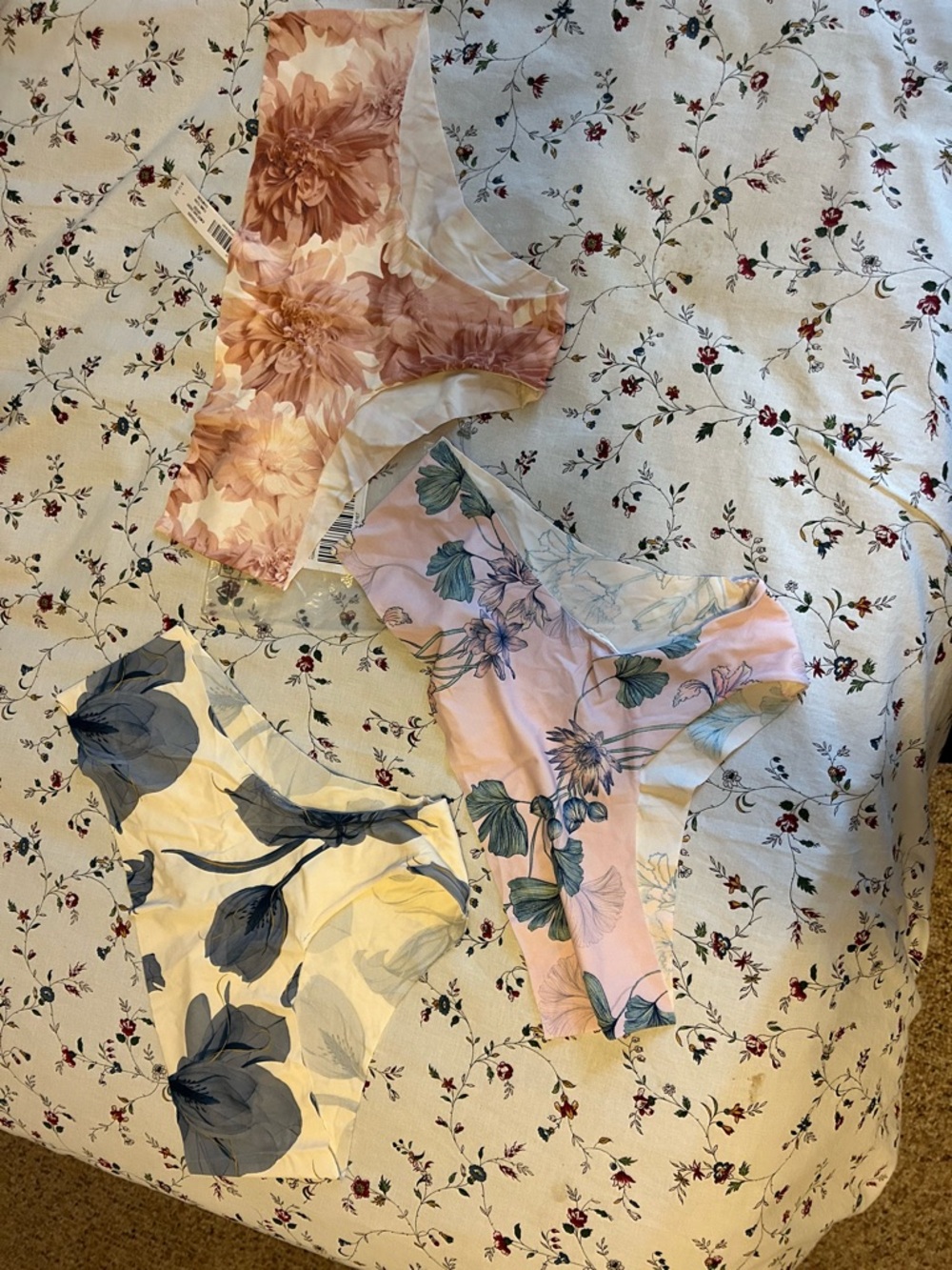 3PAIR soma Cheeky Hipster Panty in sz large NWT